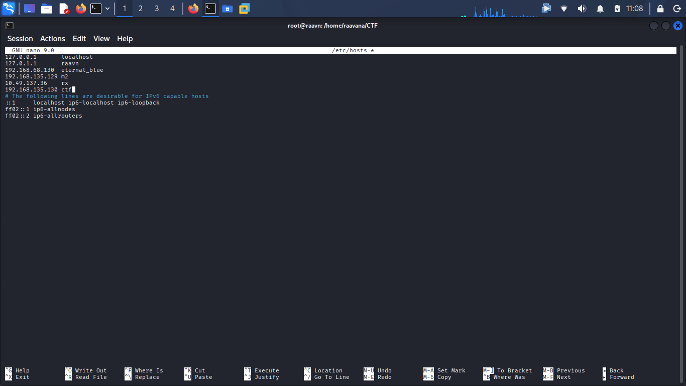 Adding hostname entry in hosts file
